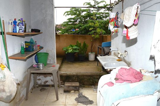 Área de Serviço de casa para alugar com 1 quarto, 70m² em Belmonte, Belo Horizonte