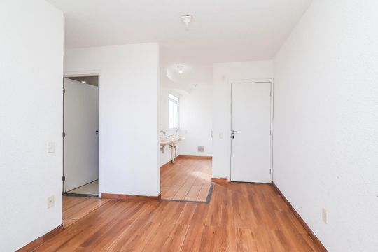 Sala de apartamento para alugar com 2 quartos, 39m² em Itaim Paulista, São Paulo
