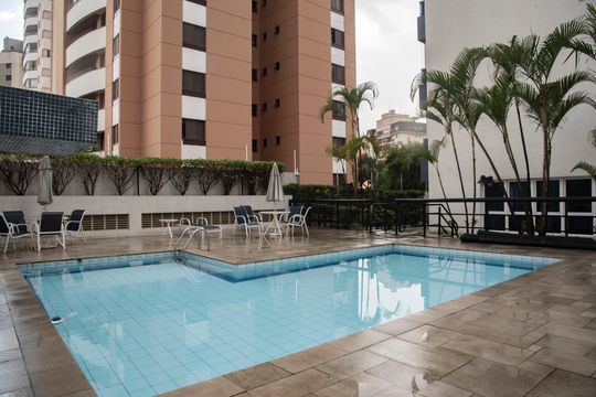 Área comum - Piscina de apartamento à venda com 3 quartos, 149m² em Chácara Inglesa, São Paulo