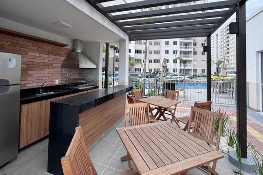 Área comum de apartamento à venda com 2 quartos, 52m² em Barra Olímpica, Rio de Janeiro