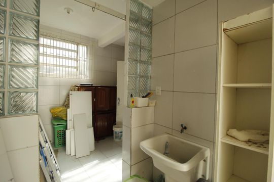 Área de Serviço de apartamento à venda com 3 quartos, 82m² em Floresta, Porto Alegre