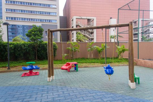 Área comum - Playground de apartamento à venda com 2 quartos, 67m² em Vila Homero Thon, Santo André