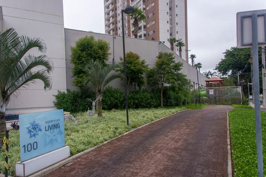 Fachada do condomínio de apartamento à venda com 2 quartos, 67m² em Vila Homero Thon, Santo André