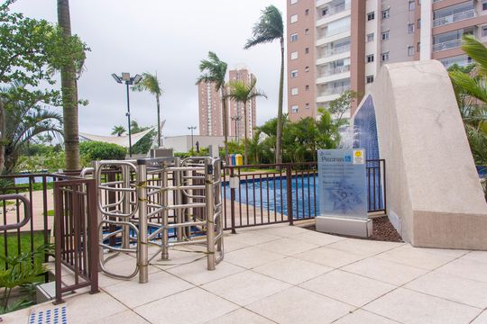 Área comum - Piscina de apartamento à venda com 2 quartos, 67m² em Vila Homero Thon, Santo André