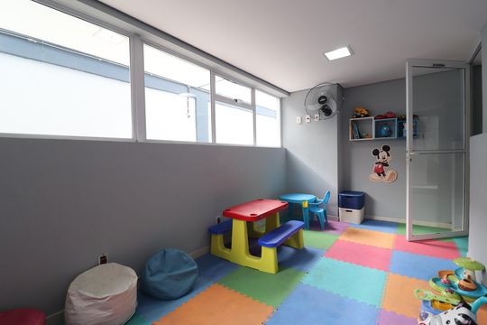 Área comum - Brinquedoteca de apartamento à venda com 2 quartos, 62m² em Vila Homero Thon, Santo André