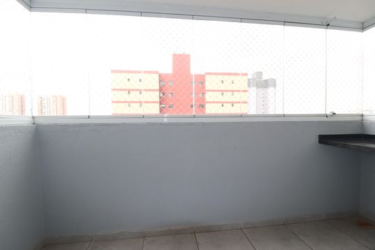 Varanda gourmet de apartamento à venda com 2 quartos, 62m² em Vila Homero Thon, Santo André