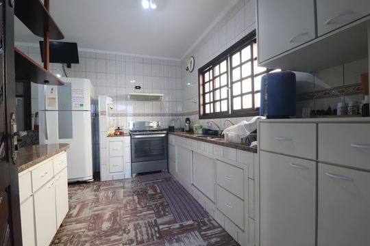 Cozinha de apartamento à venda com 4 quartos, 291m² em Vila Homero Thon, Santo André