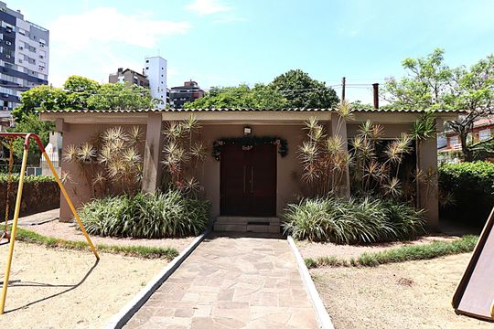 Área comum - Salão de festas de apartamento à venda com 2 quartos, 68m² em Mont Serrat, Porto Alegre