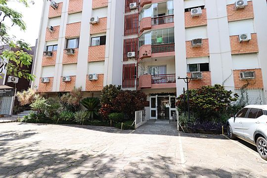 Entrada do Prédio  de apartamento à venda com 2 quartos, 68m² em Mont Serrat, Porto Alegre