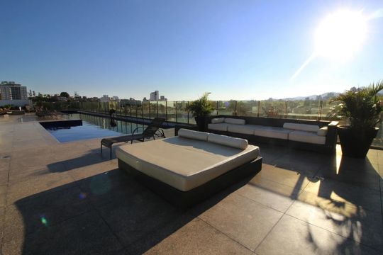PISCINA de apartamento à venda com 1 quarto, 70m² em Luxemburgo, Belo Horizonte