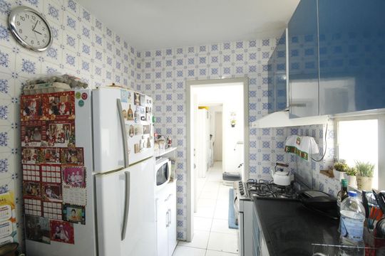 Cozinha de apartamento à venda com 3 quartos, 101m² em Petrópolis, Porto Alegre