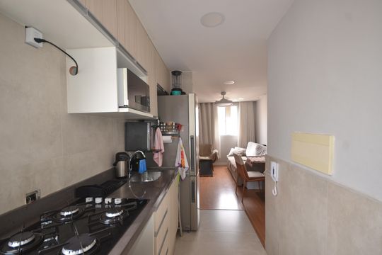 Cozinha e Área de Serviço de apartamento para alugar com 2 quartos, 55m² em Madureira, Rio de Janeiro