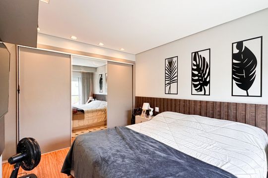 Suíte 2 de apartamento à venda com 2 quartos, 149m² em Nova Petrópolis, São Bernardo do Campo