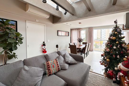 Sala de apartamento à venda com 2 quartos, 149m² em Nova Petrópolis, São Bernardo do Campo