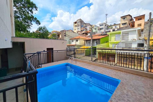Área comum - Piscina de apartamento à venda com 3 quartos, 99m² em Parque Continental, Guarulhos