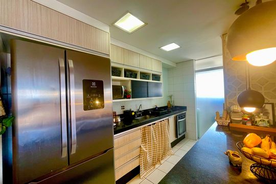 Cozinha de apartamento à venda com 3 quartos, 145m² em Jardim Flor da Montanha, Guarulhos