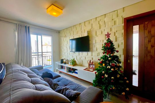 Sala de apartamento à venda com 3 quartos, 145m² em Jardim Flor da Montanha, Guarulhos