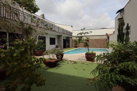 Área comum - Piscina de kitnet/studio para alugar com 1 quarto, 30m² em Jardim Leonor, São Paulo