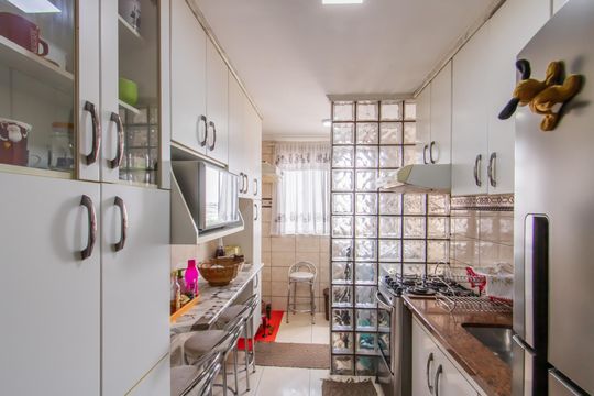 Cozinha de apartamento à venda com 2 quartos, 62m² em Cangaiba, São Paulo