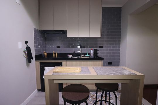 Cozinha de apartamento à venda com 3 quartos, 98m² em Jardim, Santo André