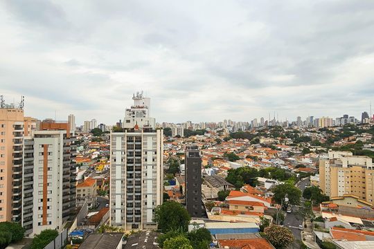 Vista da Suíte de apartamento para alugar com 2 quartos, 57m² em Vila Ipojuca, São Paulo