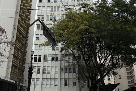 Fachada de apartamento para alugar com 1 quarto, 32m² em República, São Paulo