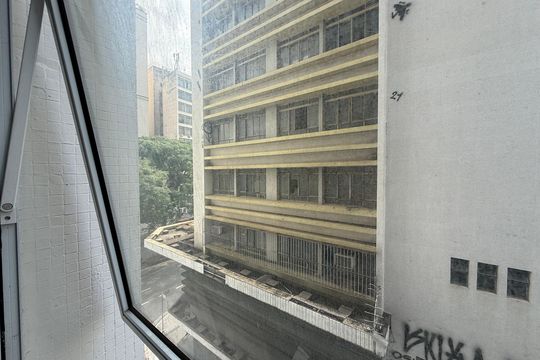 Vista do Studio de apartamento para alugar com 1 quarto, 32m² em República, São Paulo