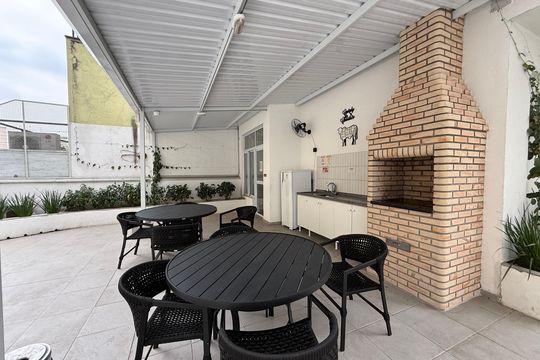 Área comum de apartamento para alugar com 1 quarto, 32m² em República, São Paulo