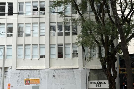 Fachada de apartamento para alugar com 1 quarto, 31m² em República, São Paulo