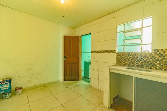 Cozinha de casa para alugar com 1 quarto, 45m² em Planalto Paulista, São Paulo