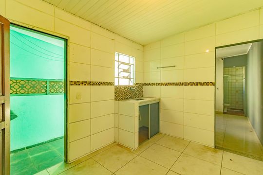 Cozinha de casa para alugar com 1 quarto, 45m² em Planalto Paulista, São Paulo