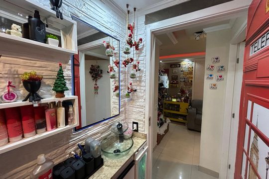 Banheiro de apartamento à venda com 2 quartos, 42m² em Água Santa, Rio de Janeiro