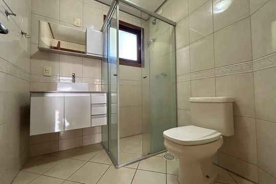 Banheiro de apartamento para alugar com 3 quartos, 120m² em Rio Branco, Novo Hamburgo