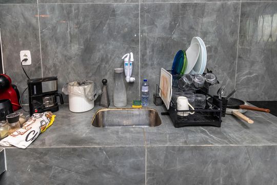 Cozinha de apartamento à venda com 2 quartos, 80m² em Colégio, Rio de Janeiro