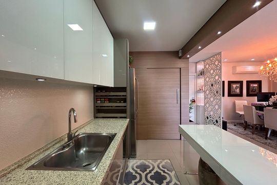 Cozinha de apartamento para alugar com 3 quartos, 110m² em Centro, Novo Hamburgo