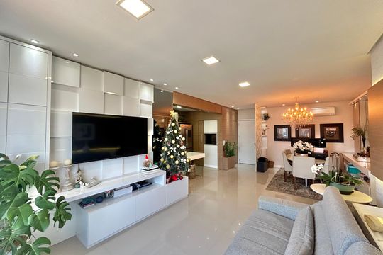 Sala de apartamento para alugar com 3 quartos, 110m² em Centro, Novo Hamburgo