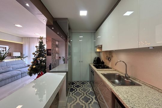Cozinha de apartamento para alugar com 3 quartos, 110m² em Centro, Novo Hamburgo