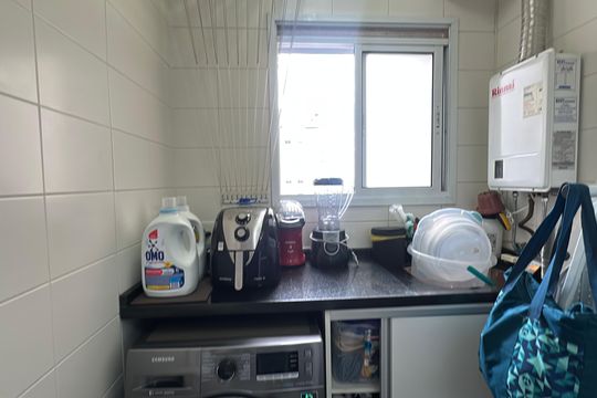 Área de Serviço de apartamento à venda com 2 quartos, 74m² em Jardim Tupanci, Barueri