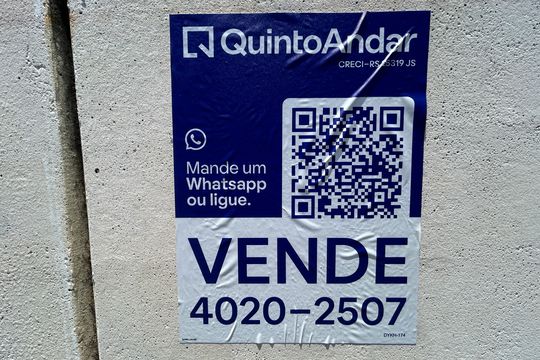 Placa de apartamento à venda com 2 quartos, 55m² em Centro, São Leopoldo