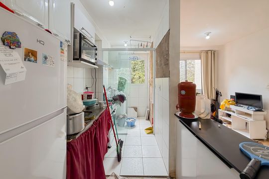 Cozinha de apartamento para alugar com 2 quartos, 44m² em Liberdade, São Paulo