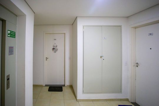 Hall de entrada de apartamento para alugar com 2 quartos, 48m² em Campanário, Diadema