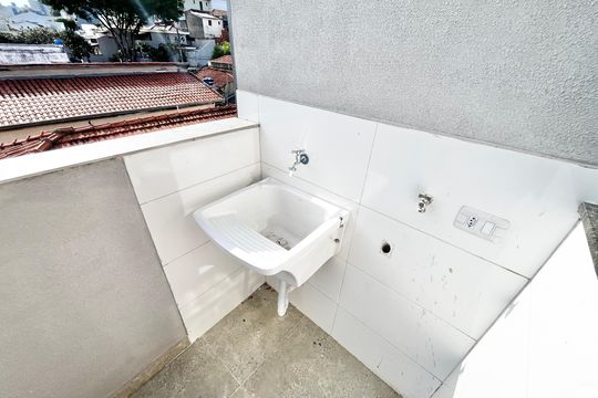 Área de Serviço de apartamento à venda com 3 quartos, 59m² em Água Fria, São Paulo