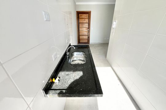 Cozinha de apartamento à venda com 3 quartos, 59m² em Água Fria, São Paulo