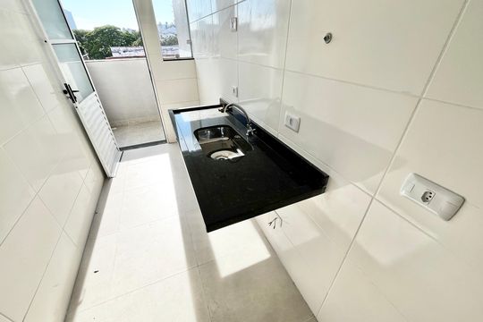 Cozinha de apartamento à venda com 3 quartos, 59m² em Água Fria, São Paulo