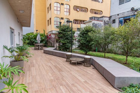 Área comum de kitnet/studio à venda com 1 quarto, 28m² em Liberdade, São Paulo