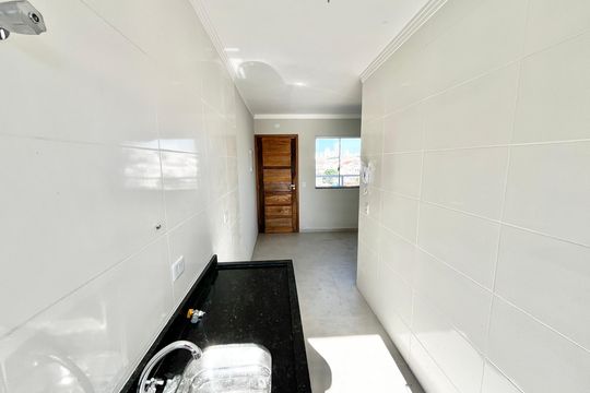 Cozinha de apartamento à venda com 2 quartos, 52m² em Água Fria, São Paulo