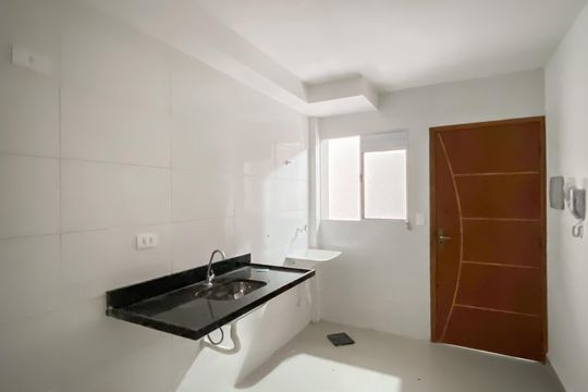 Sala /cozinha/area de serviço de apartamento para alugar com 2 quartos, 42m² em Parque Boturussu, São Paulo