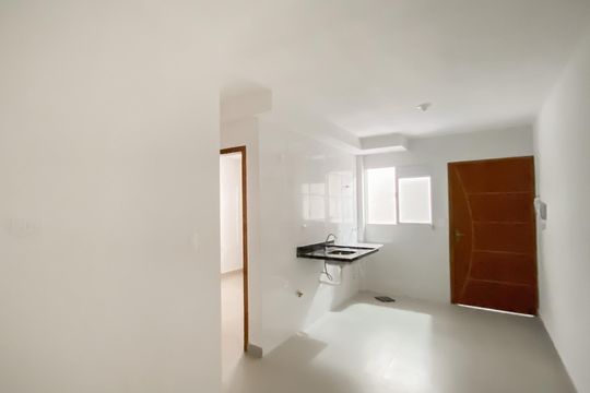 Sala /cozinha/area de serviço de apartamento para alugar com 2 quartos, 42m² em Parque Boturussu, São Paulo