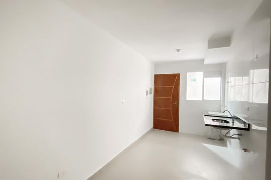 Sala /cozinha/area de serviço de apartamento para alugar com 2 quartos, 42m² em Parque Boturussu, São Paulo