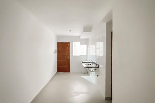 Sala /cozinha/area de serviço de apartamento para alugar com 2 quartos, 42m² em Parque Boturussu, São Paulo